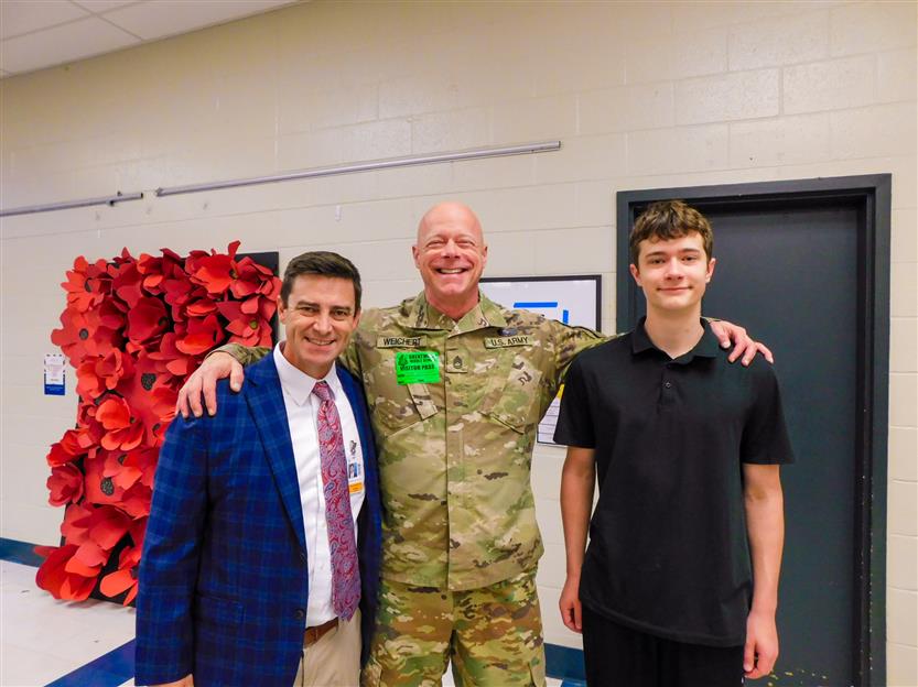 Students celebrate Veterans Day